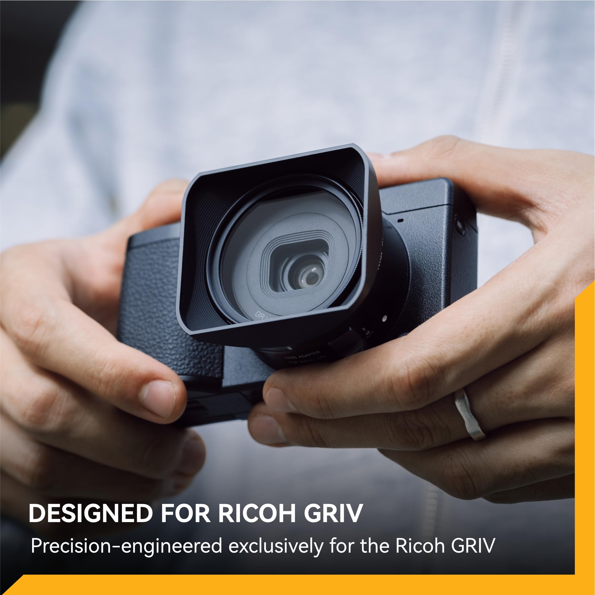 Amazon | NiSi RICHO GR IV用 レンズフードキット | レンズフード 通販